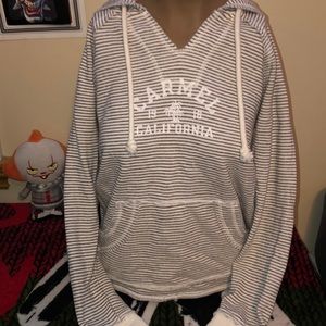 Blue 84 stripped sweater size small new condition